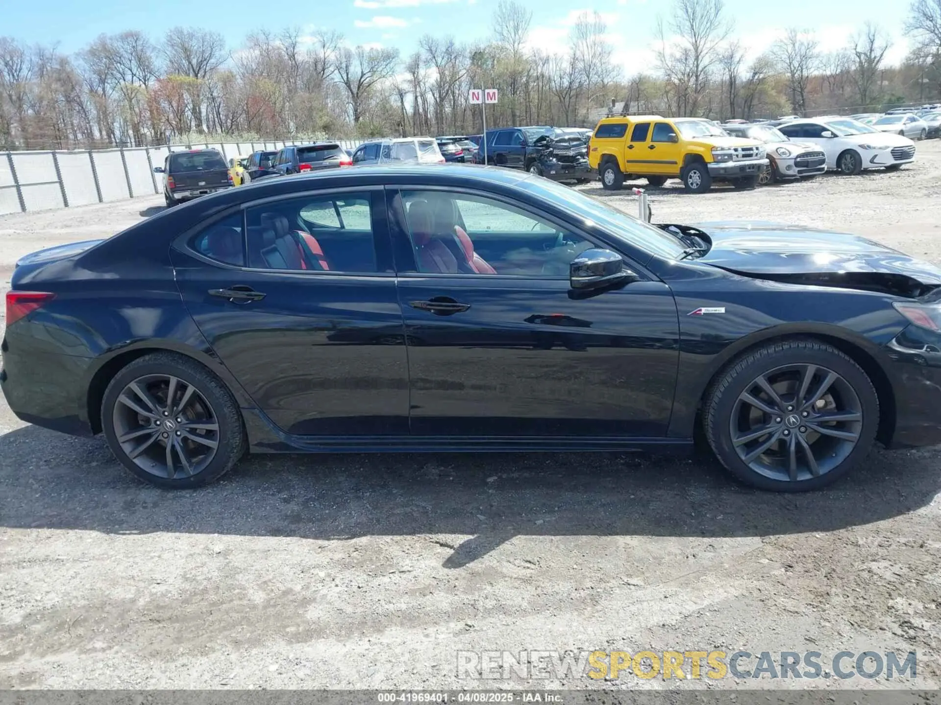 13 Photograph of a damaged car 19UUB2F66KA004345 ACURA TLX 2019