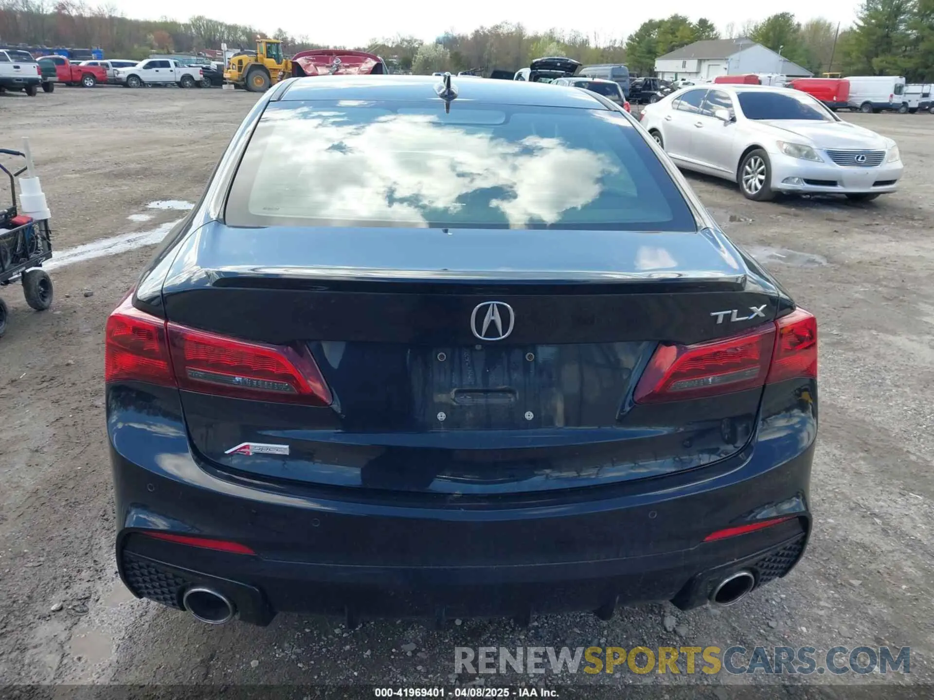 16 Photograph of a damaged car 19UUB2F66KA004345 ACURA TLX 2019
