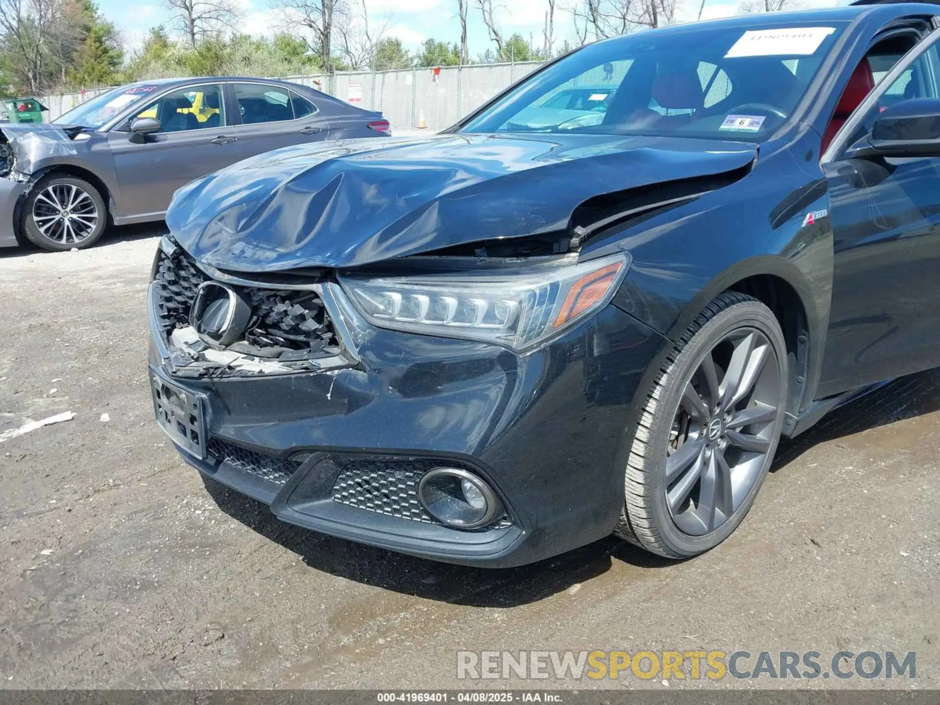 17 Photograph of a damaged car 19UUB2F66KA004345 ACURA TLX 2019