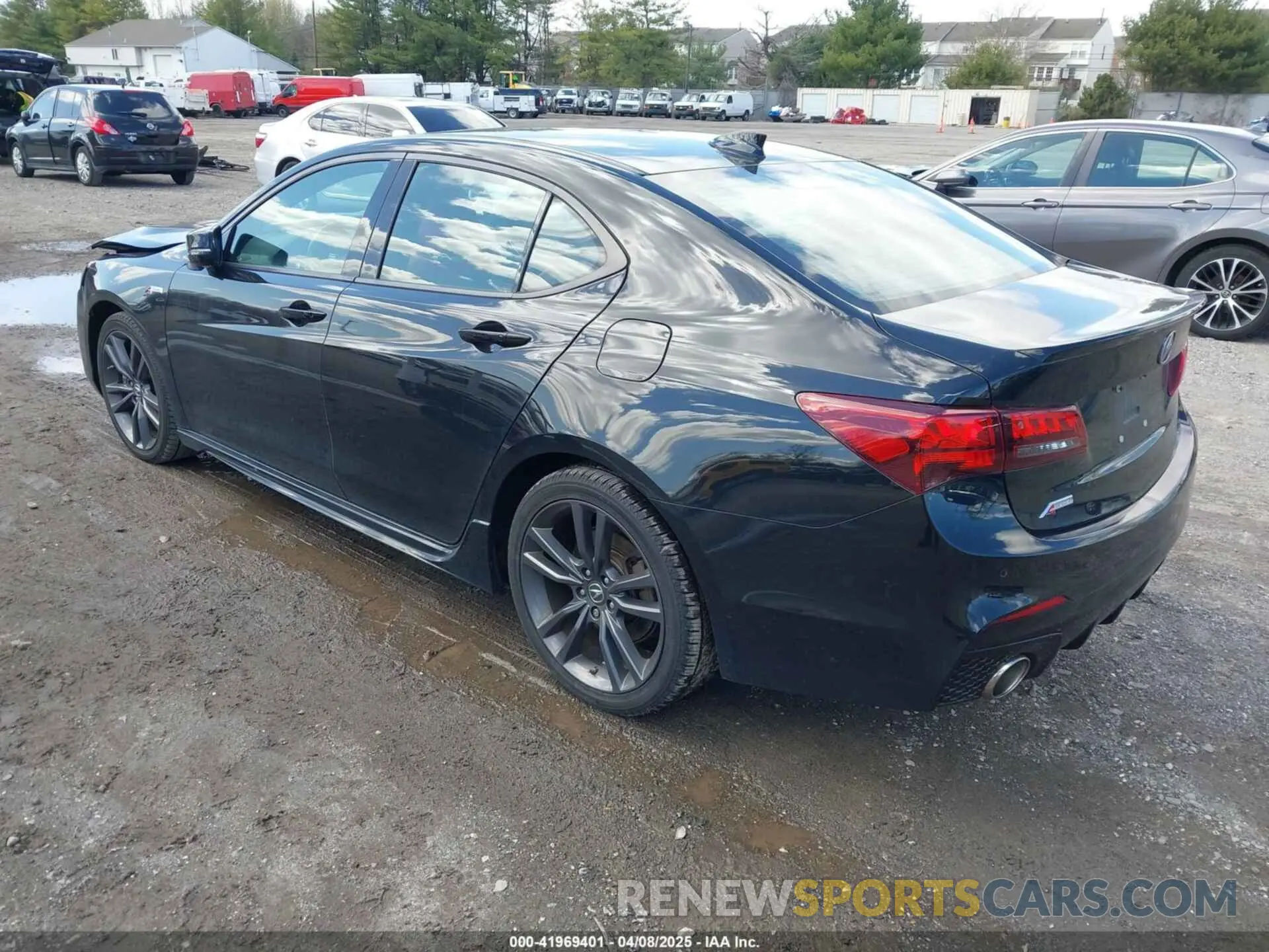 3 Photograph of a damaged car 19UUB2F66KA004345 ACURA TLX 2019
