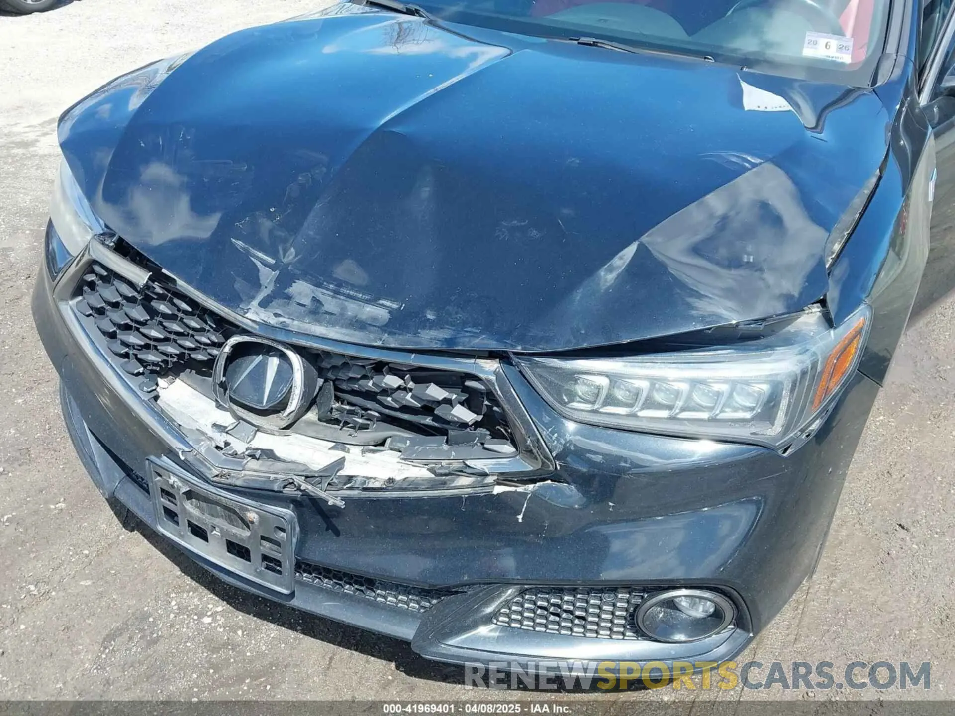 6 Photograph of a damaged car 19UUB2F66KA004345 ACURA TLX 2019