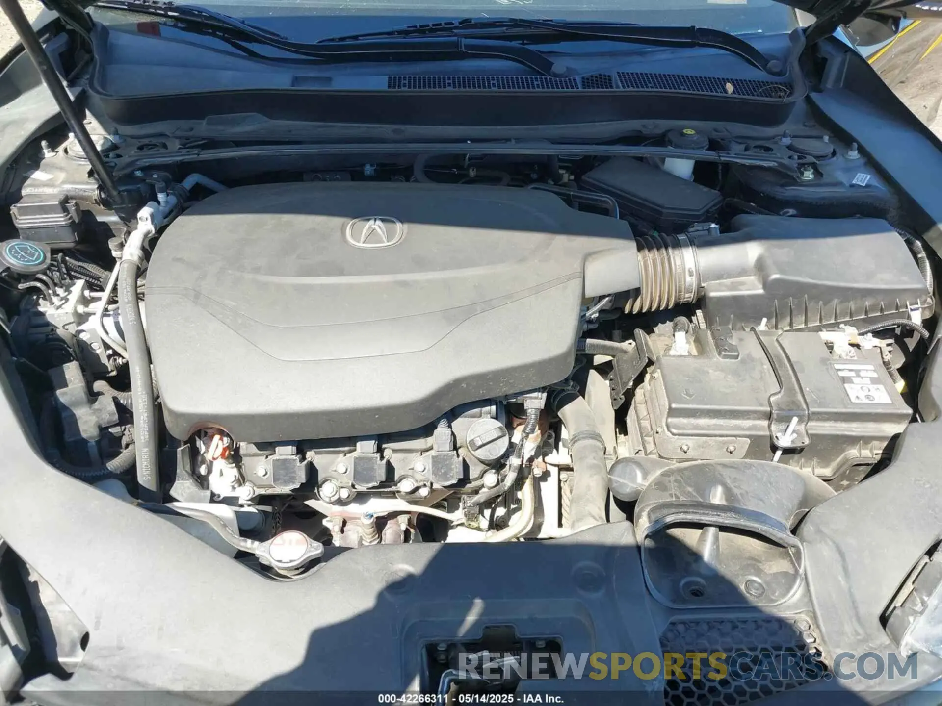 10 Photograph of a damaged car 19UUB2F68KA003584 ACURA TLX 2019