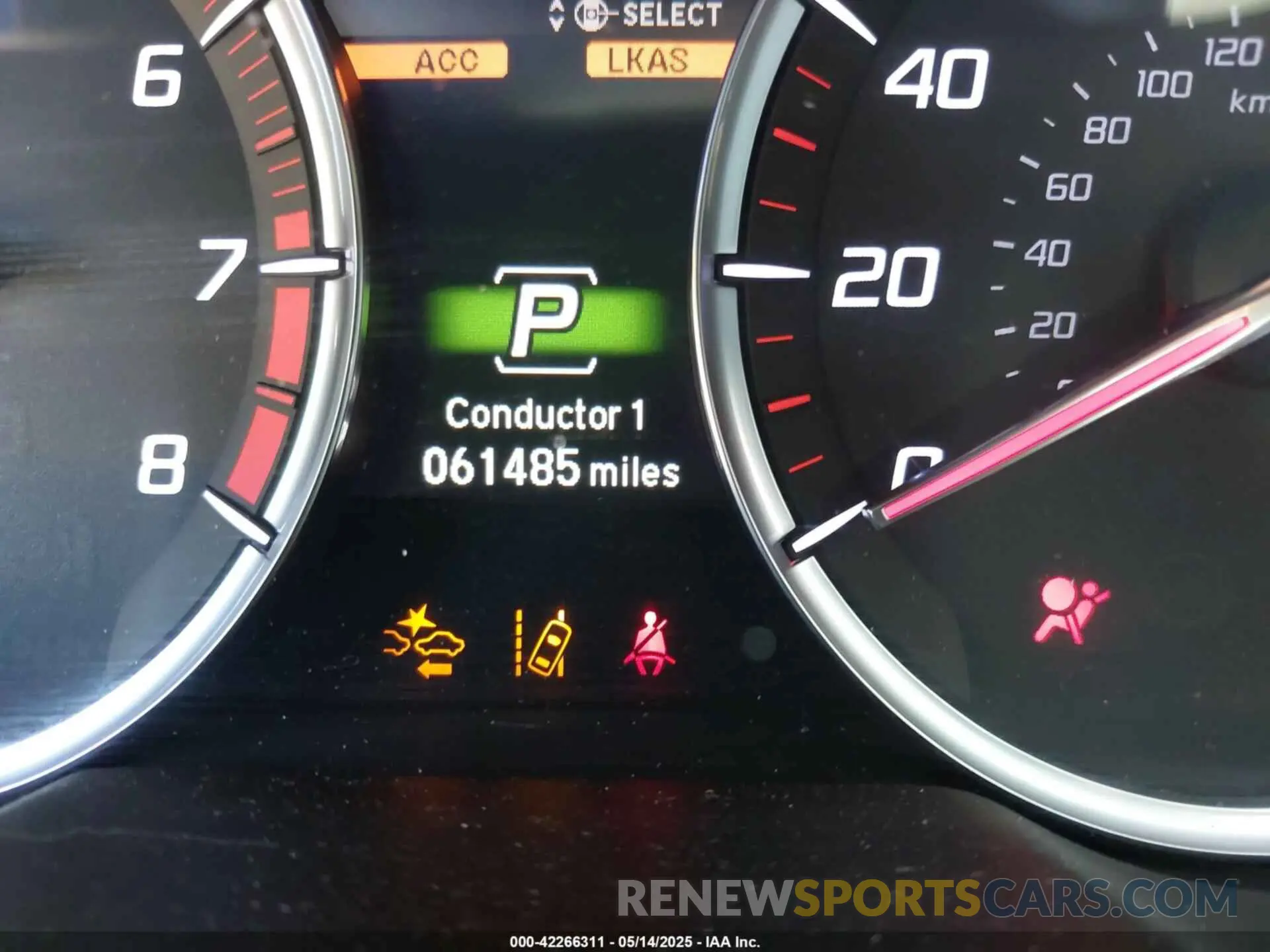 15 Photograph of a damaged car 19UUB2F68KA003584 ACURA TLX 2019