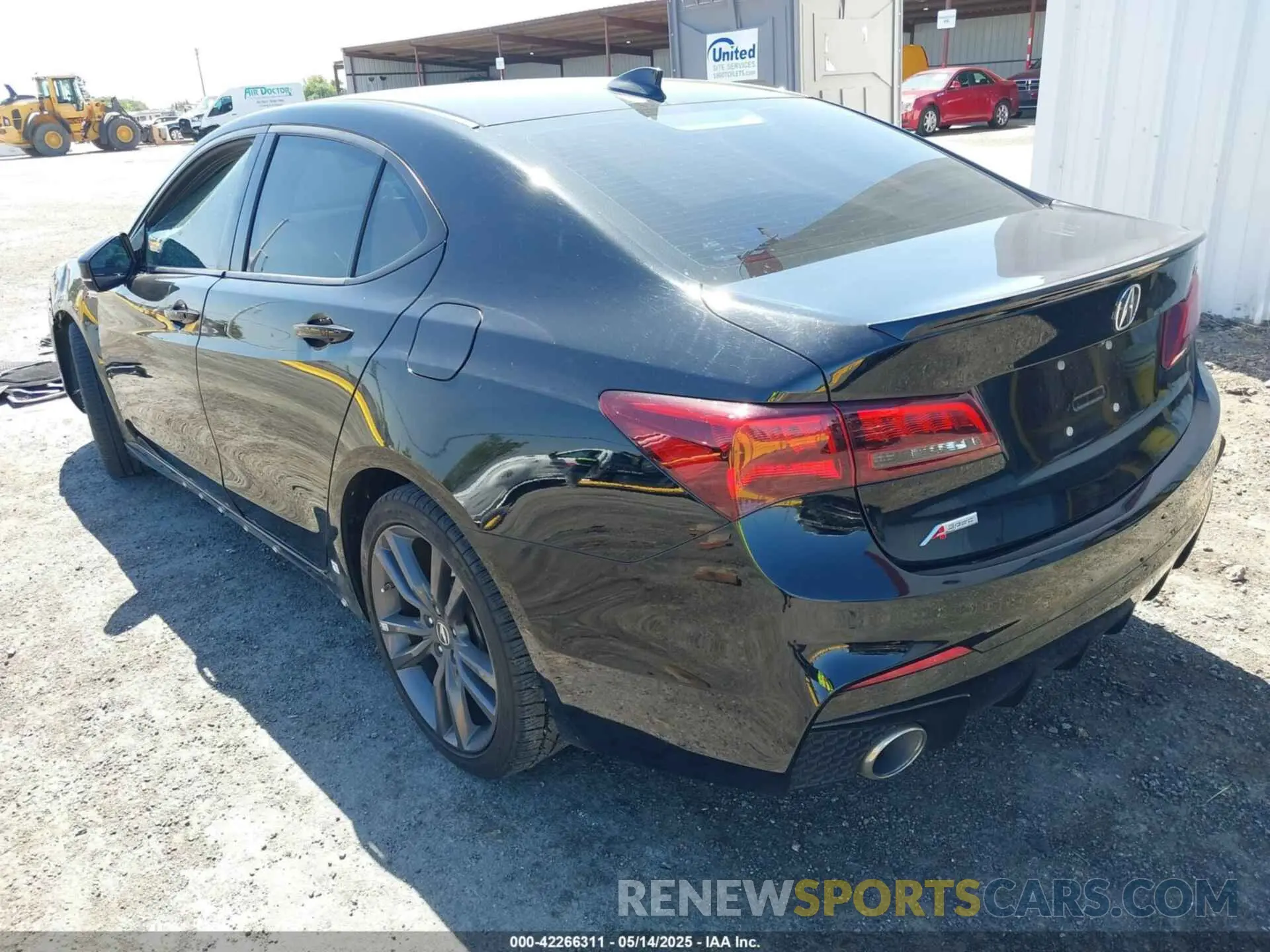 3 Photograph of a damaged car 19UUB2F68KA003584 ACURA TLX 2019