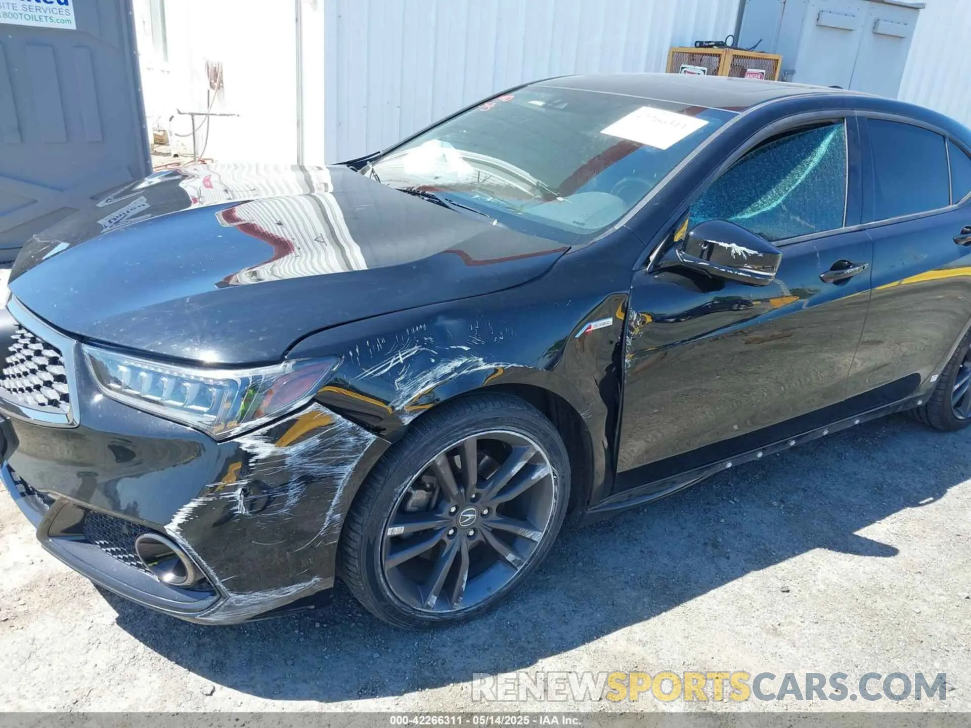 6 Photograph of a damaged car 19UUB2F68KA003584 ACURA TLX 2019