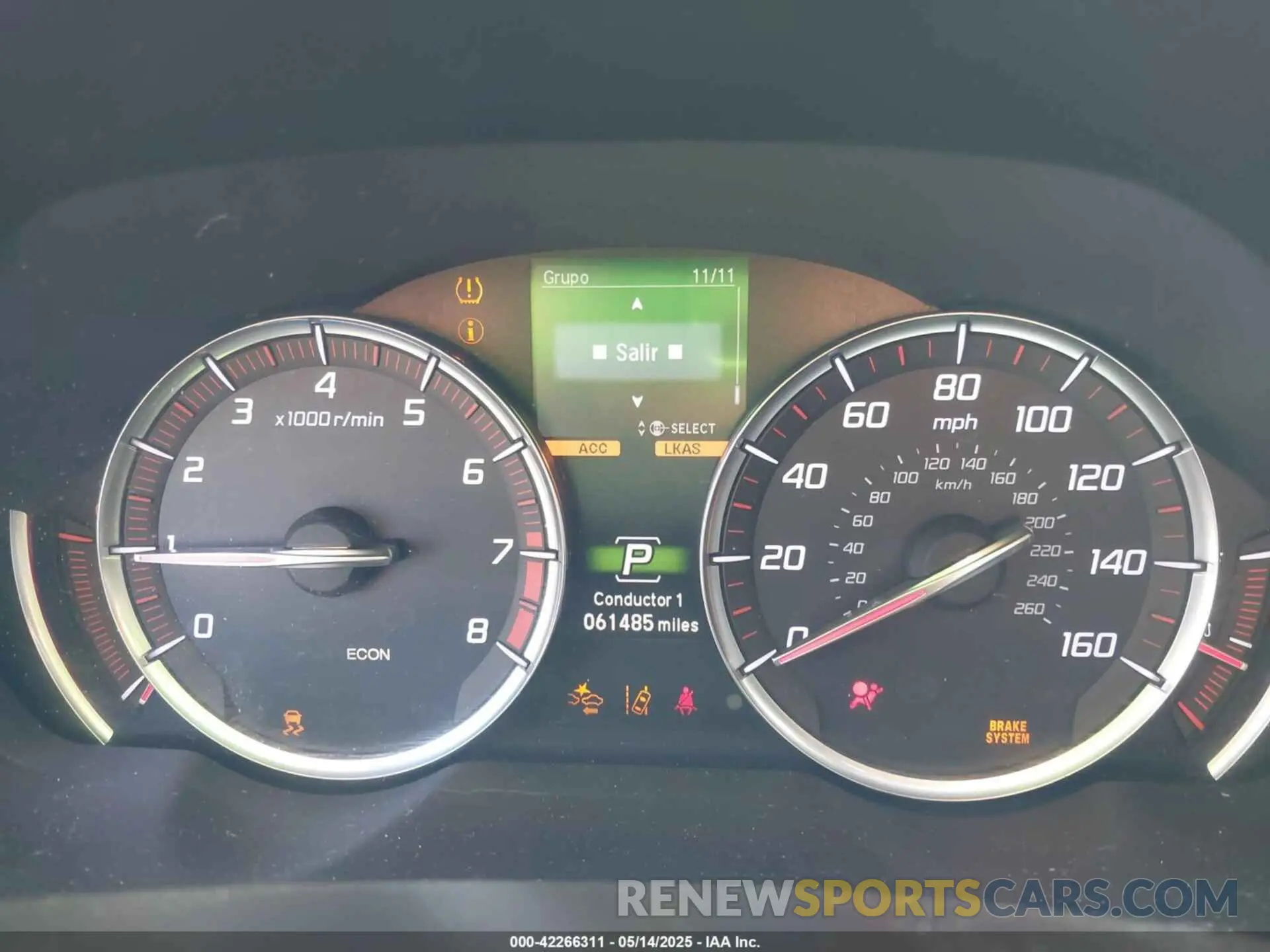7 Photograph of a damaged car 19UUB2F68KA003584 ACURA TLX 2019