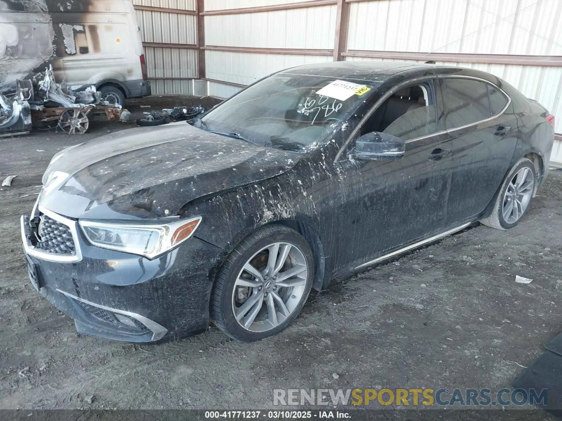 2 Фотография поврежденного автомобиля 19UUB2F85KA007870 ACURA TLX 2019