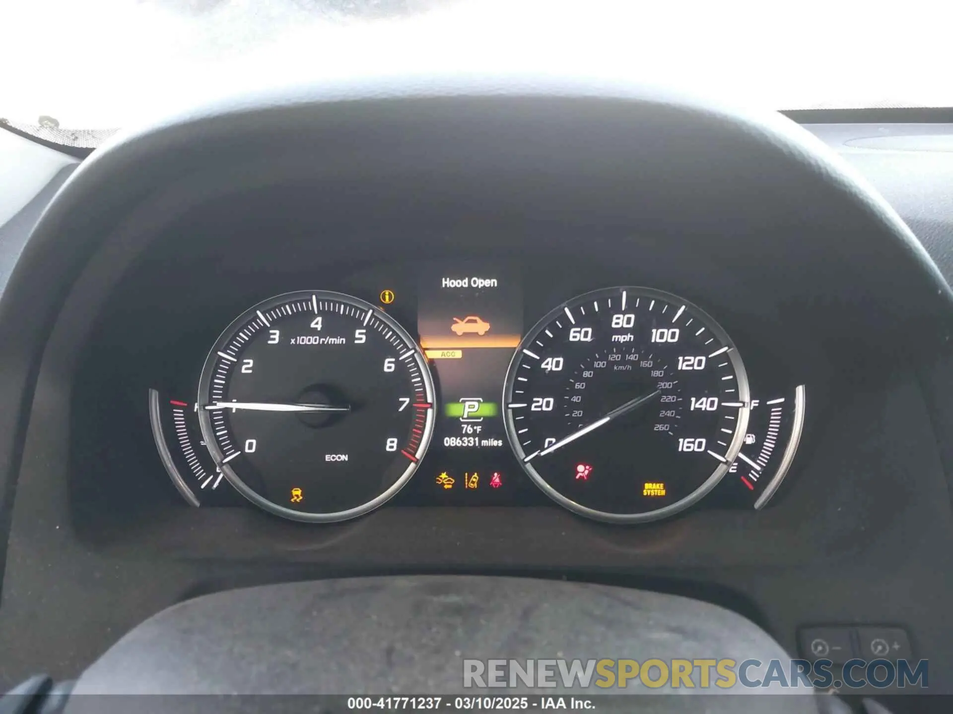 7 Фотография поврежденного автомобиля 19UUB2F85KA007870 ACURA TLX 2019