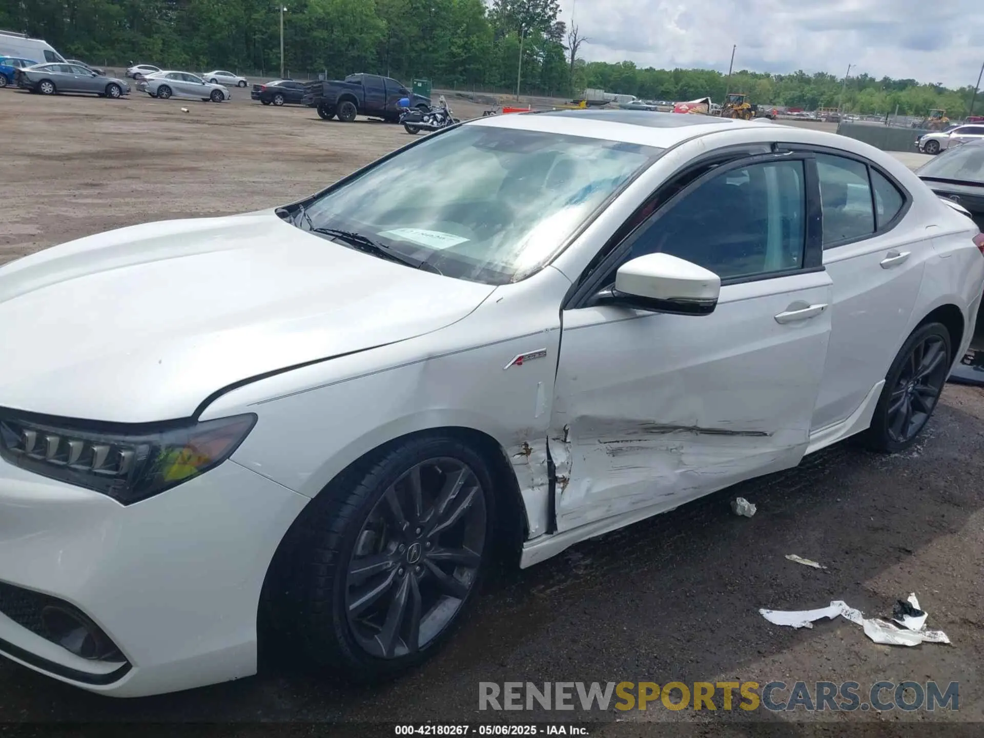 6 Фотография поврежденного автомобиля 19UUB3F60KA005206 ACURA TLX 2019