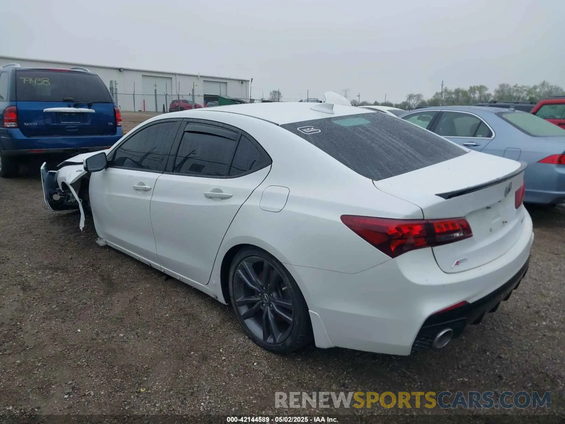 3 Photograph of a damaged car 19UUB3F63KA800671 ACURA TLX 2019