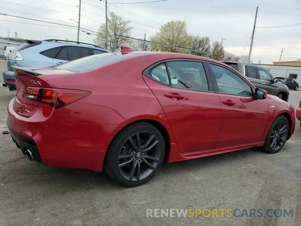 3 Photograph of a damaged car 19UUB3F64KA004642 ACURA TLX 2019