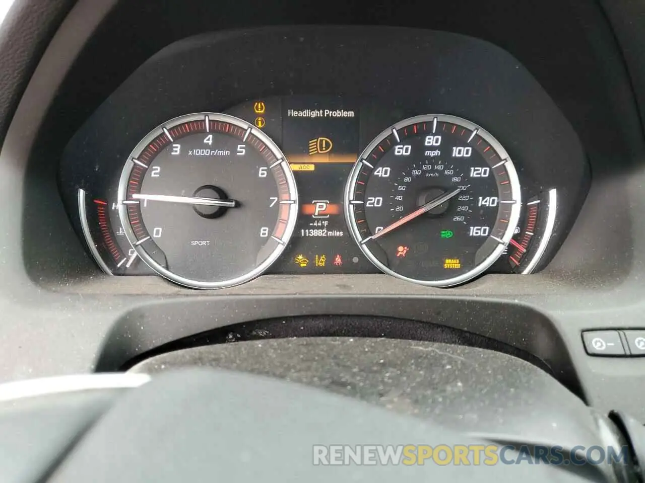 9 Photograph of a damaged car 19UUB3F64KA004642 ACURA TLX 2019