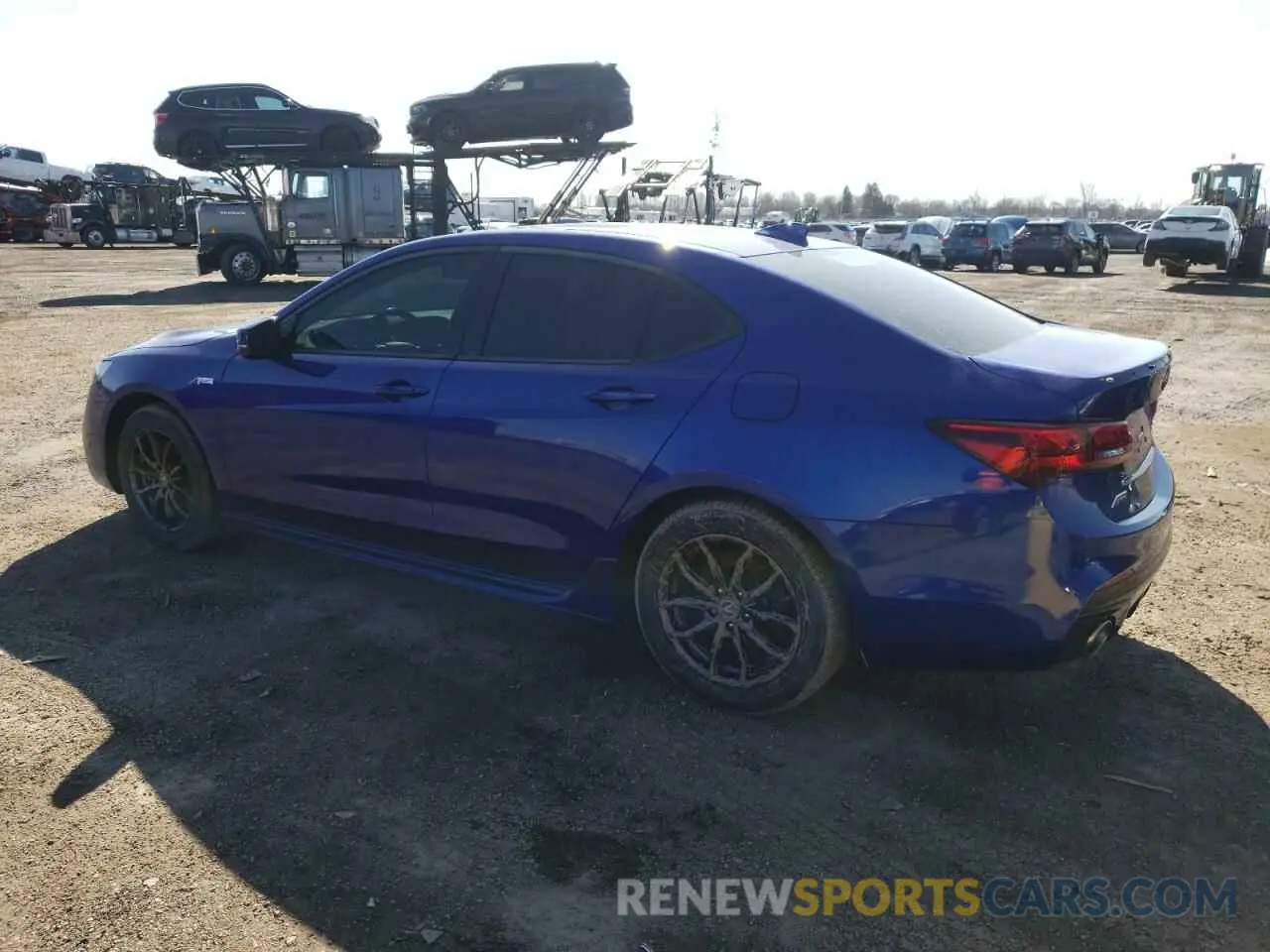 2 Photograph of a damaged car 19UUB3F64KA800324 ACURA TLX 2019