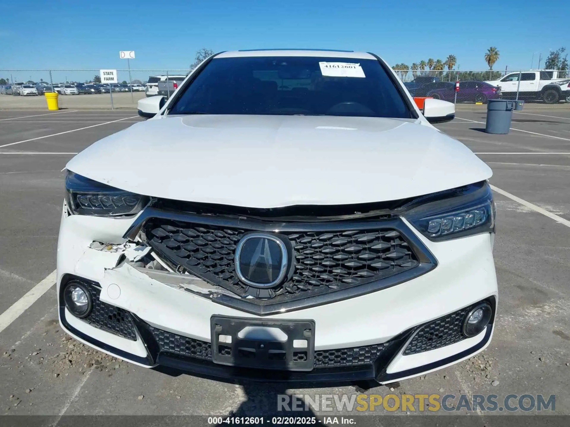 12 Фотография поврежденного автомобиля 19UUB3F65KA003595 ACURA TLX 2019