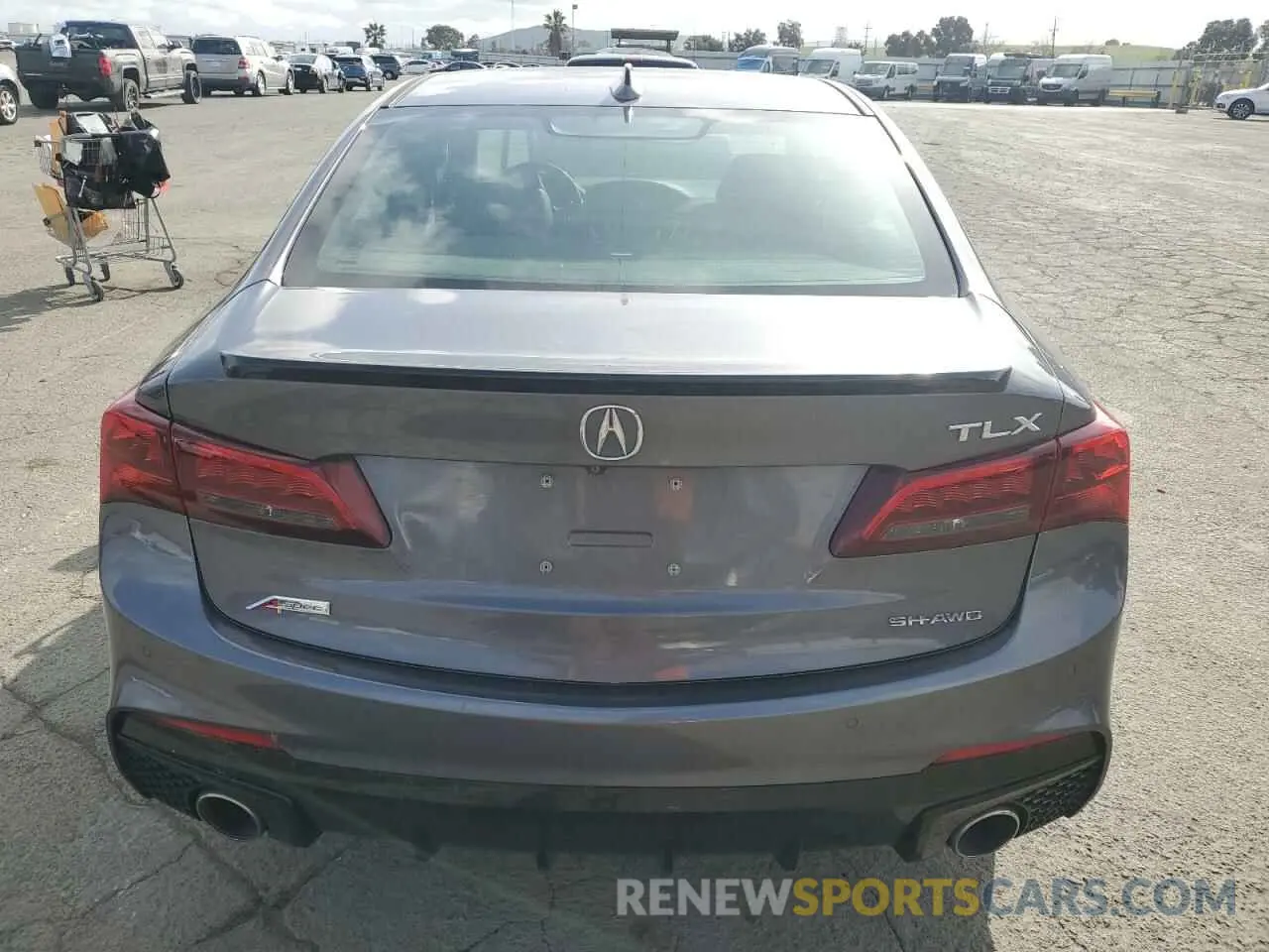 6 Photograph of a damaged car 19UUB3F66KA000561 ACURA TLX 2019