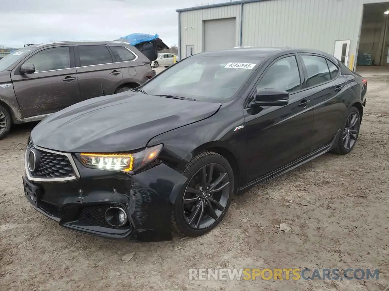1 Photograph of a damaged car 19UUB3F6XKA005021 ACURA TLX 2019