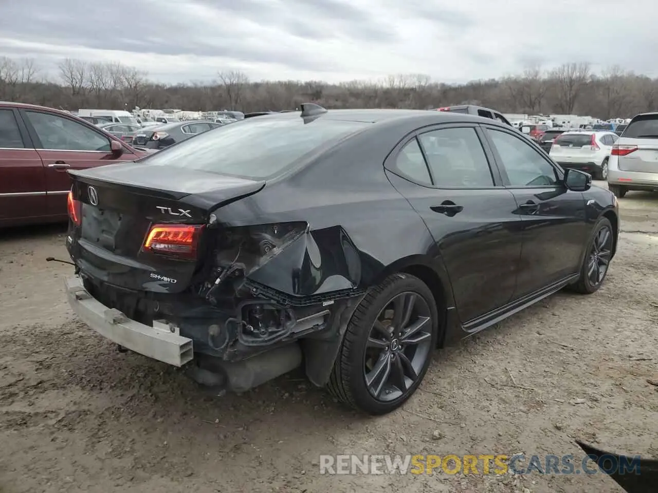 3 Photograph of a damaged car 19UUB3F6XKA005021 ACURA TLX 2019