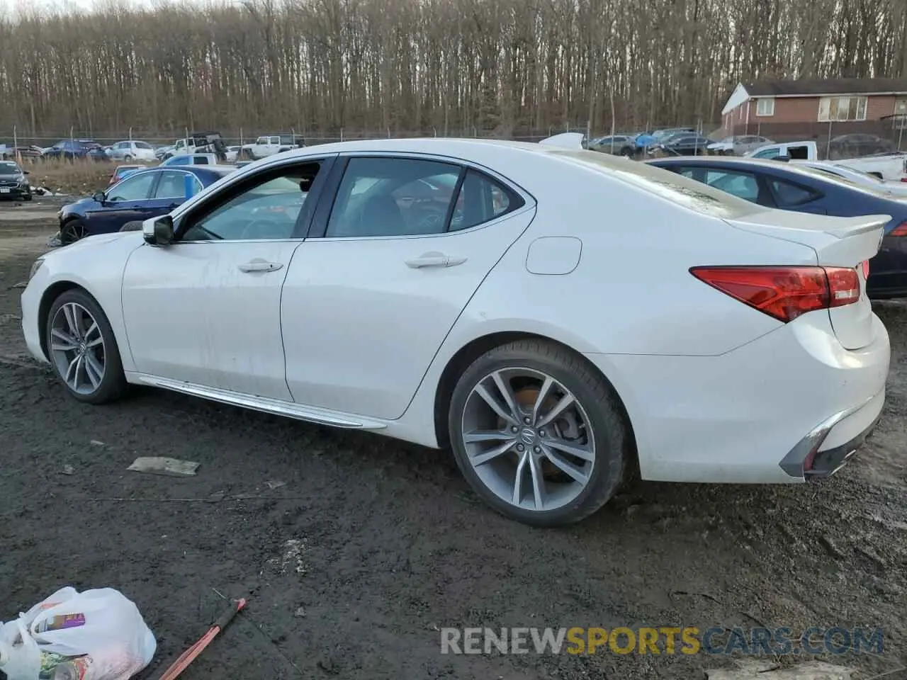 2 Photograph of a damaged car 19UUB3F83KA006254 ACURA TLX 2019