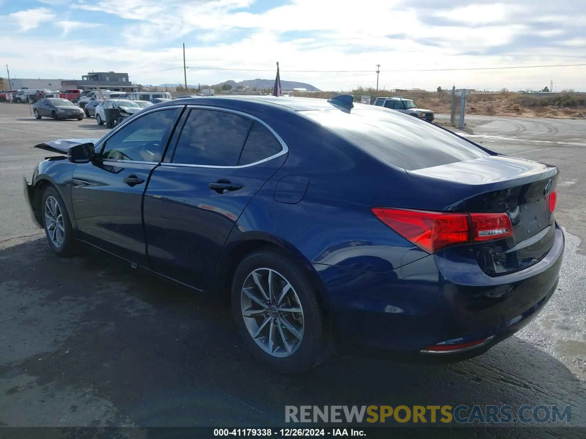 3 Photograph of a damaged car 19UUB1F31LA003119 ACURA TLX 2020
