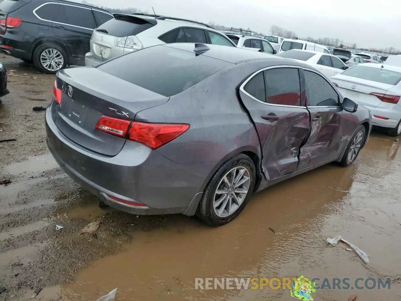 3 Фотография поврежденного автомобиля 19UUB1F31LA004707 ACURA TLX 2020