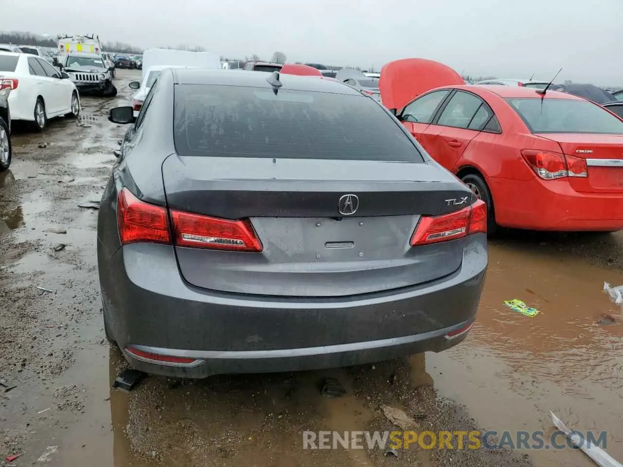 6 Фотография поврежденного автомобиля 19UUB1F31LA004707 ACURA TLX 2020