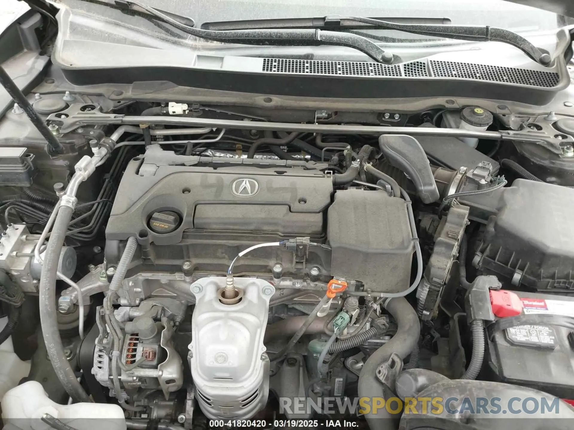 10 Photograph of a damaged car 19UUB1F32LA002657 ACURA TLX 2020