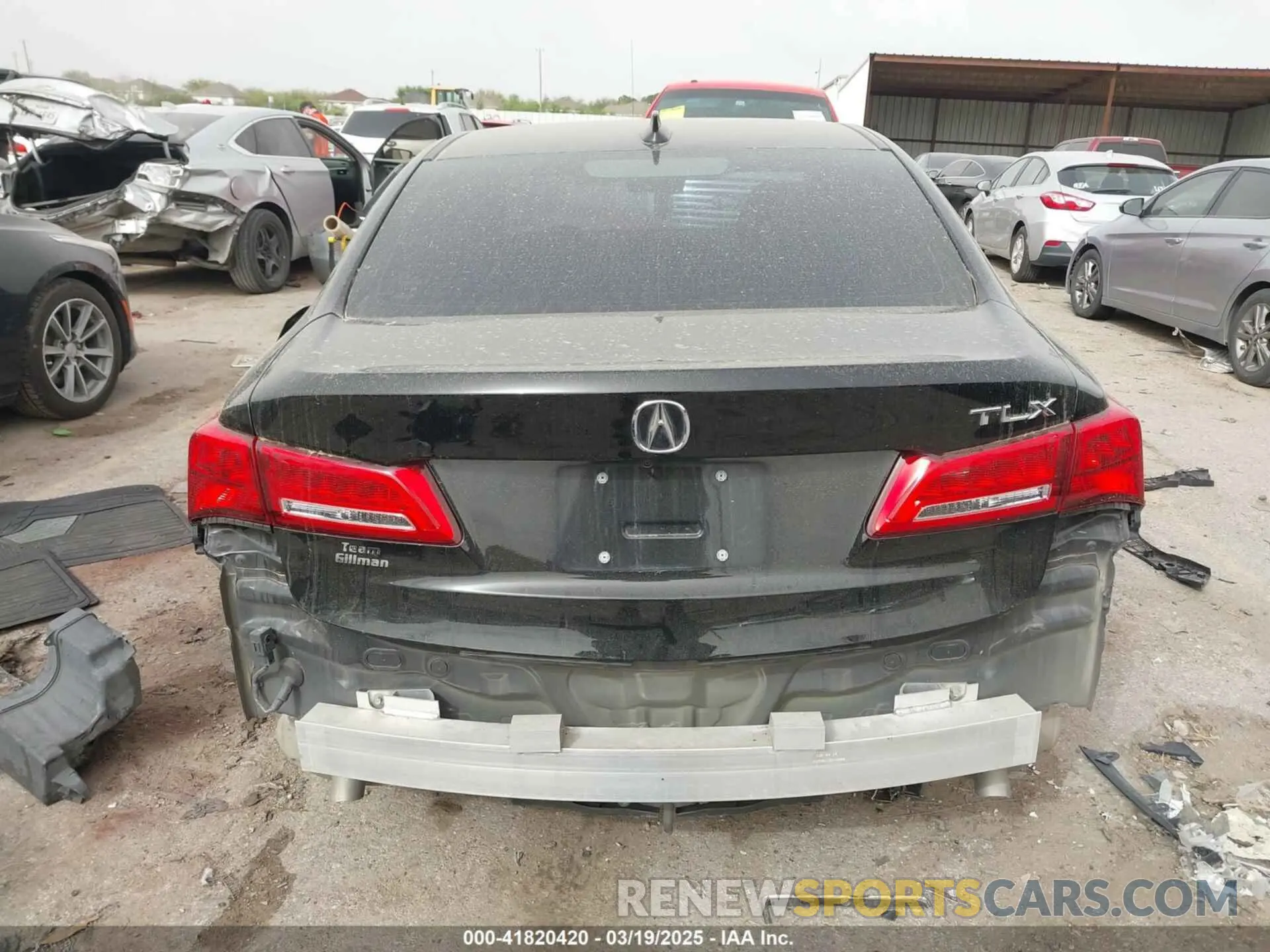 16 Photograph of a damaged car 19UUB1F32LA002657 ACURA TLX 2020