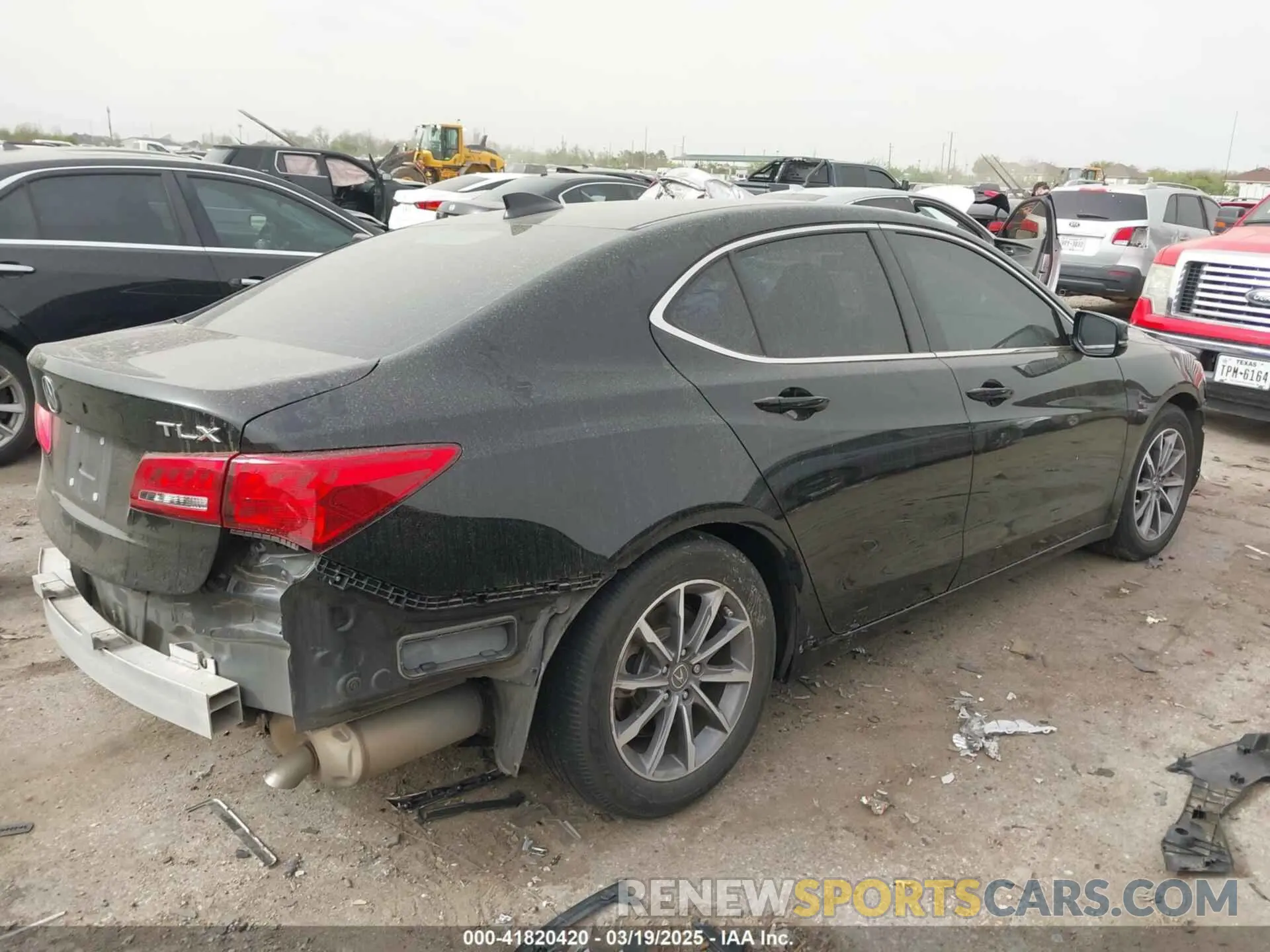 4 Photograph of a damaged car 19UUB1F32LA002657 ACURA TLX 2020