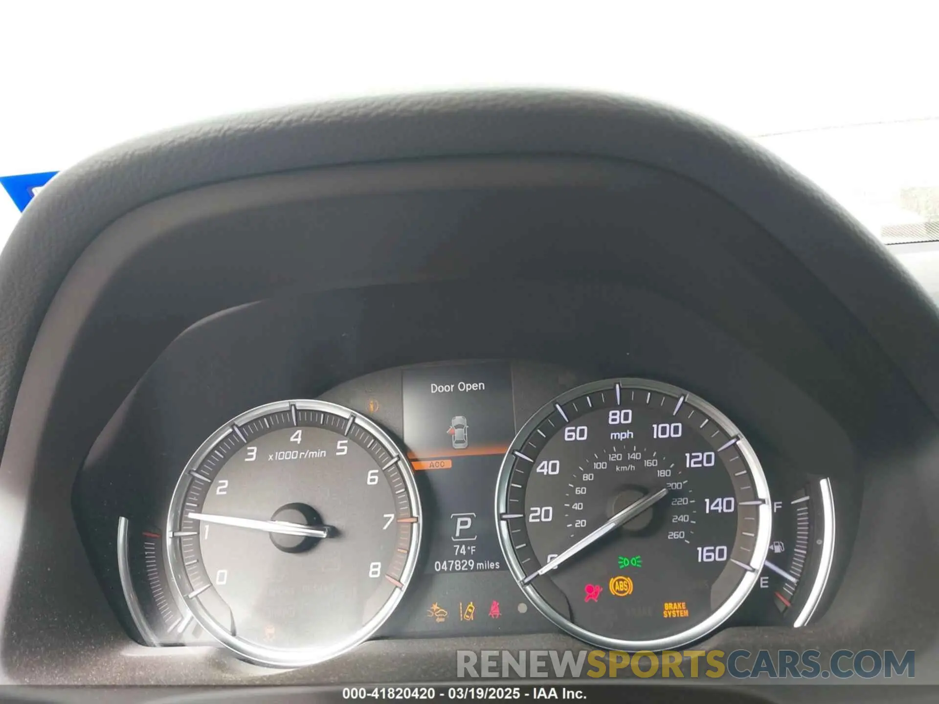 7 Photograph of a damaged car 19UUB1F32LA002657 ACURA TLX 2020
