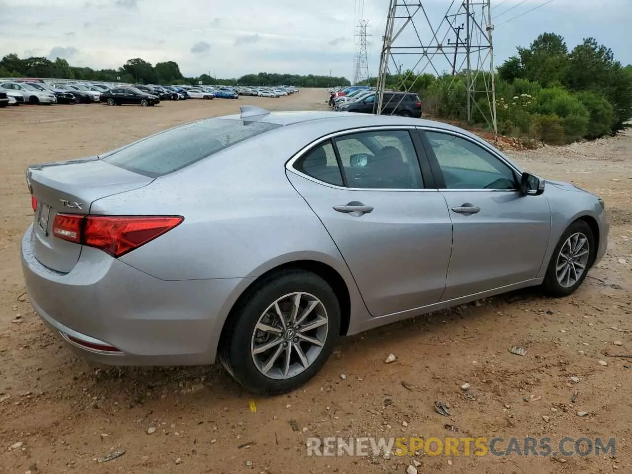 3 Photograph of a damaged car 19UUB1F32LA007597 ACURA TLX 2020