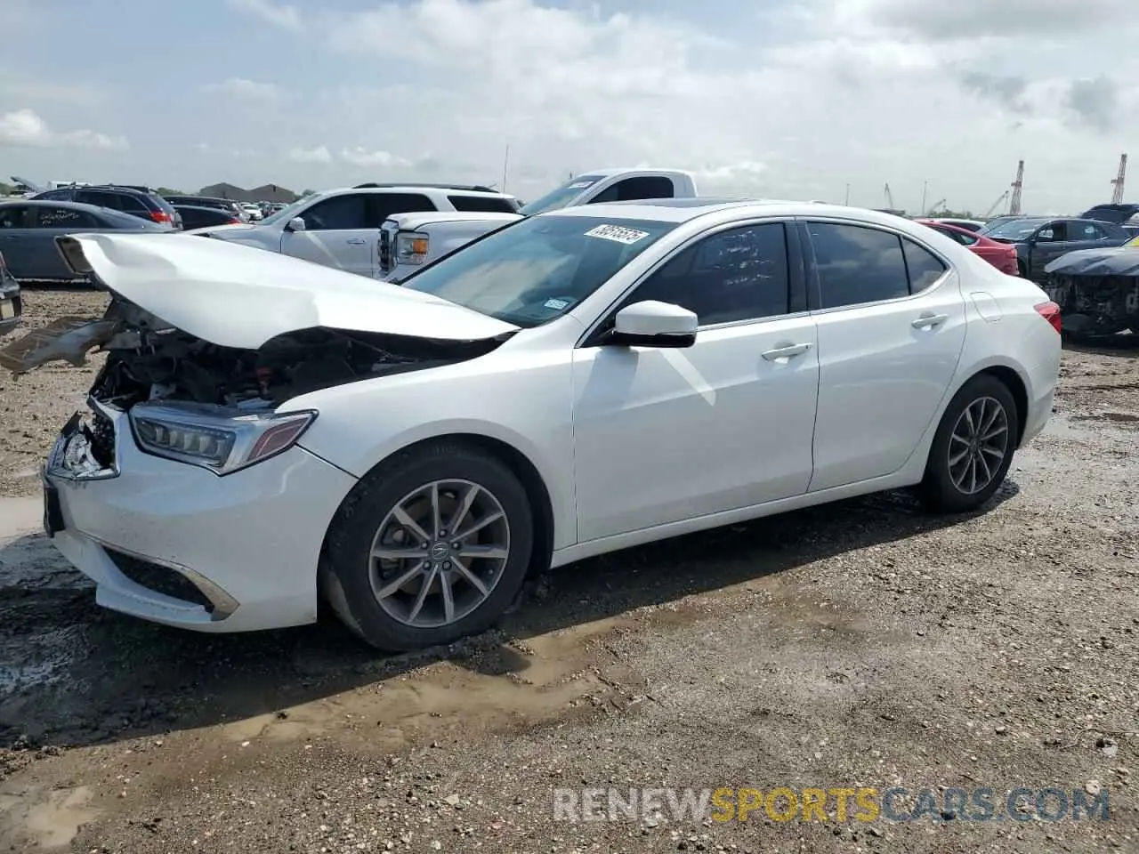 1 Фотография поврежденного автомобиля 19UUB1F33LA008807 ACURA TLX 2020