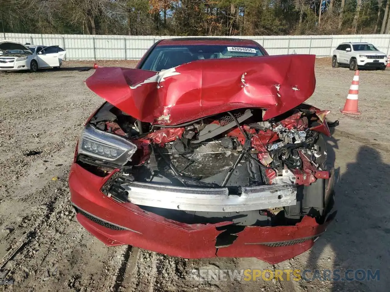 5 Photograph of a damaged car 19UUB1F33LA015773 ACURA TLX 2020