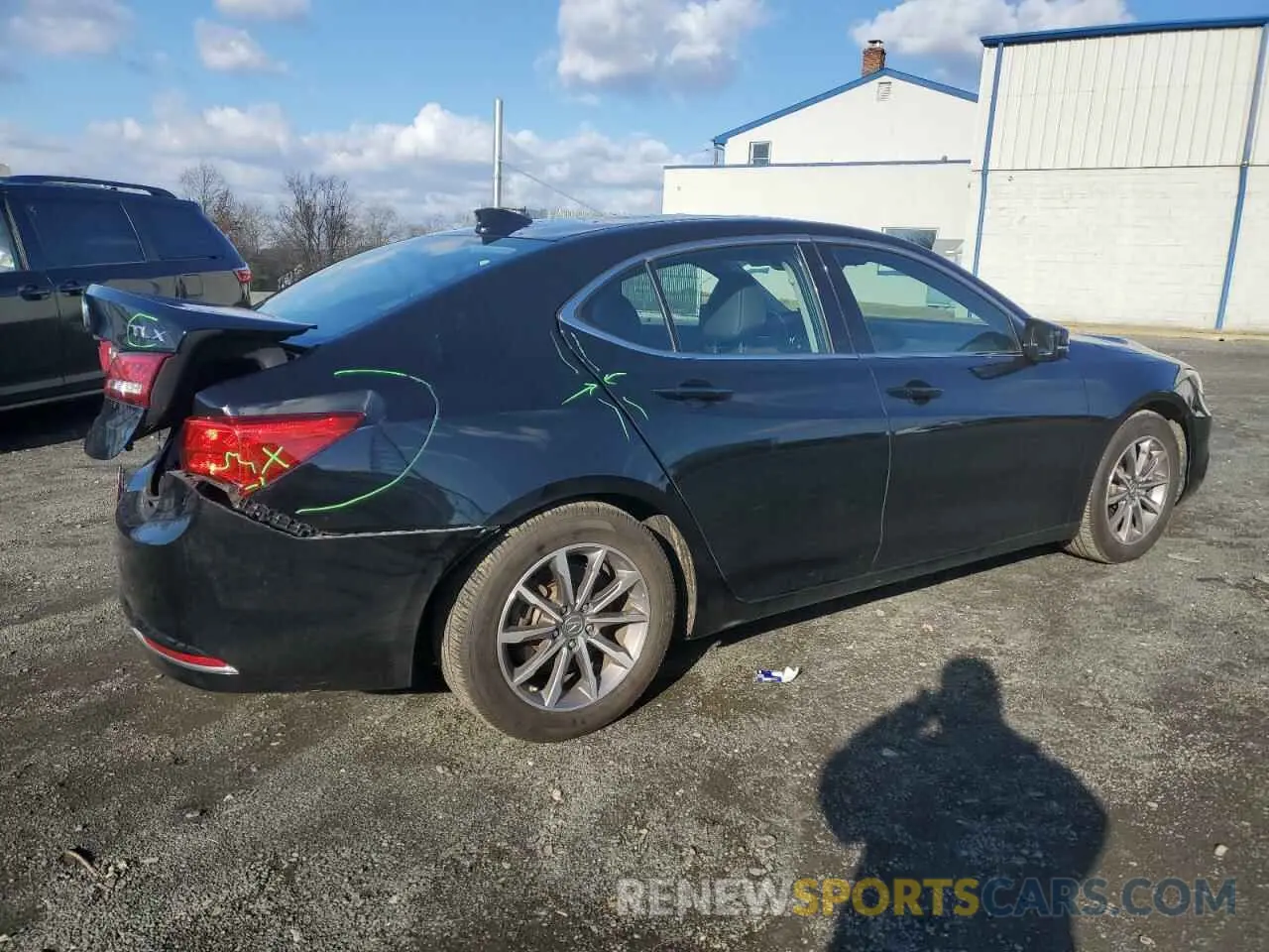 3 Фотография поврежденного автомобиля 19UUB1F35LA017007 ACURA TLX 2020