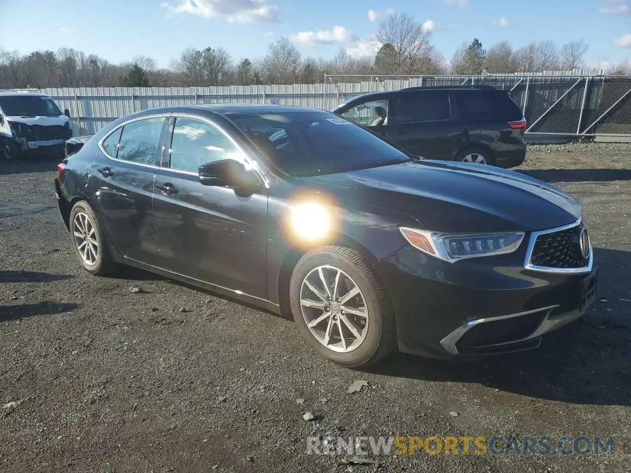 4 Фотография поврежденного автомобиля 19UUB1F35LA017007 ACURA TLX 2020