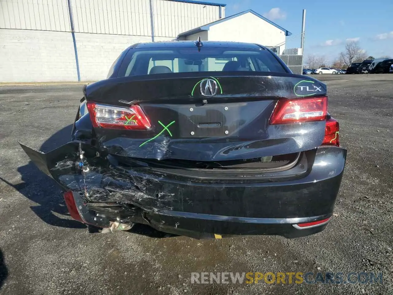 6 Фотография поврежденного автомобиля 19UUB1F35LA017007 ACURA TLX 2020