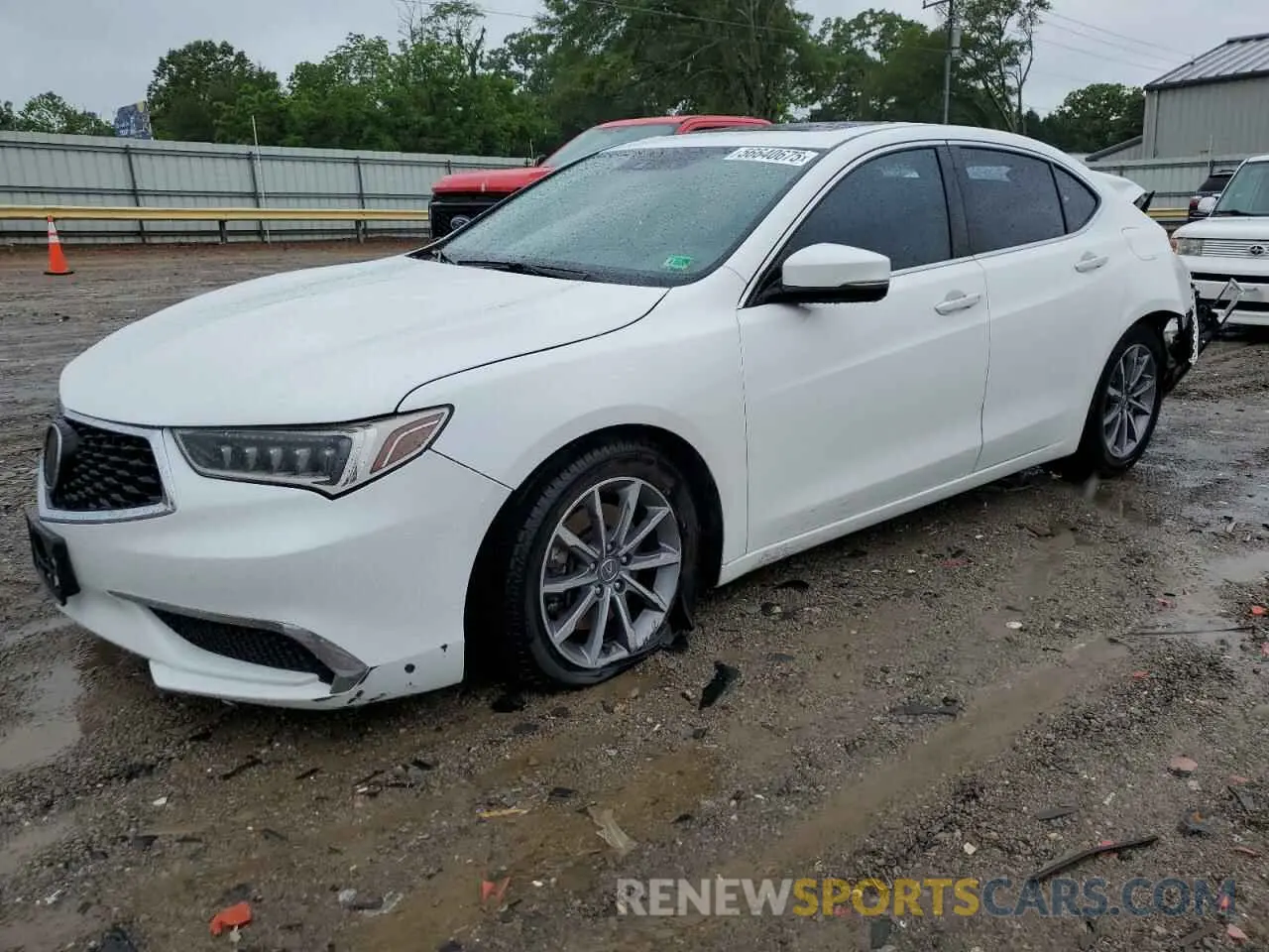 1 Photograph of a damaged car 19UUB1F36LA006002 ACURA TLX 2020