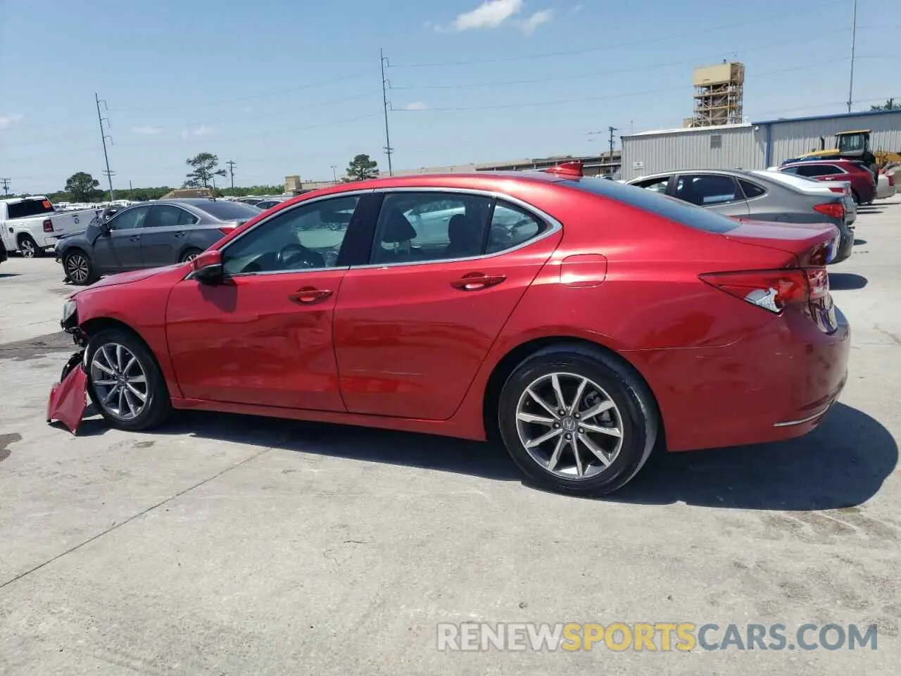2 Photograph of a damaged car 19UUB1F37LA010317 ACURA TLX 2020