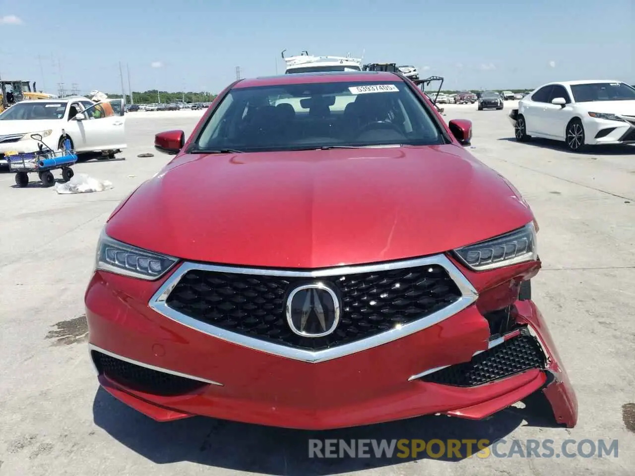 5 Photograph of a damaged car 19UUB1F37LA010317 ACURA TLX 2020