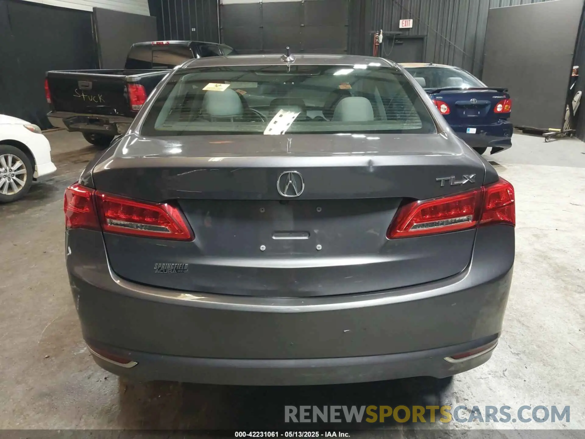 16 Photograph of a damaged car 19UUB1F38LA011296 ACURA TLX 2020
