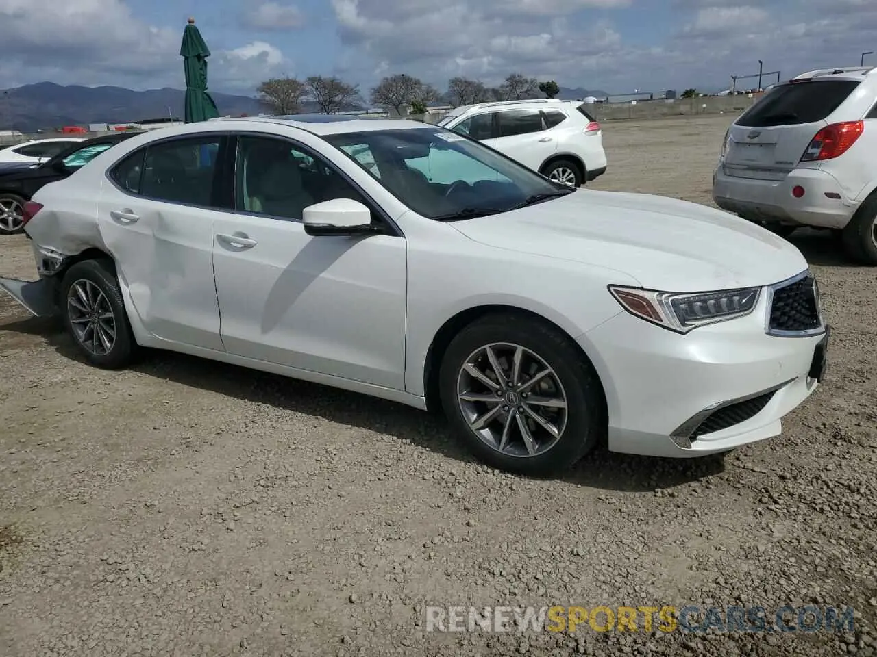 4 Photograph of a damaged car 19UUB1F38LA016028 ACURA TLX 2020