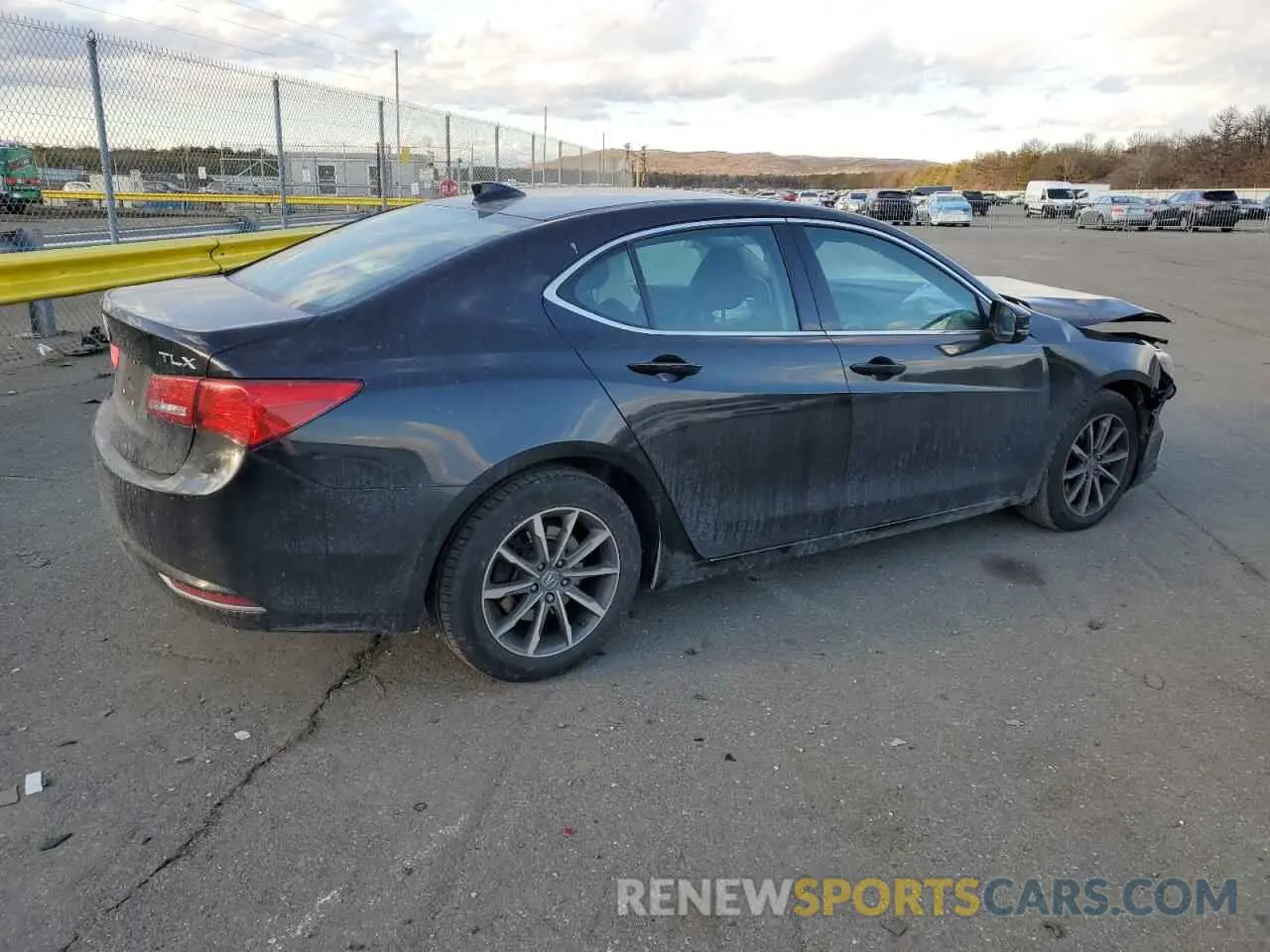 3 Photograph of a damaged car 19UUB1F39LA003756 ACURA TLX 2020