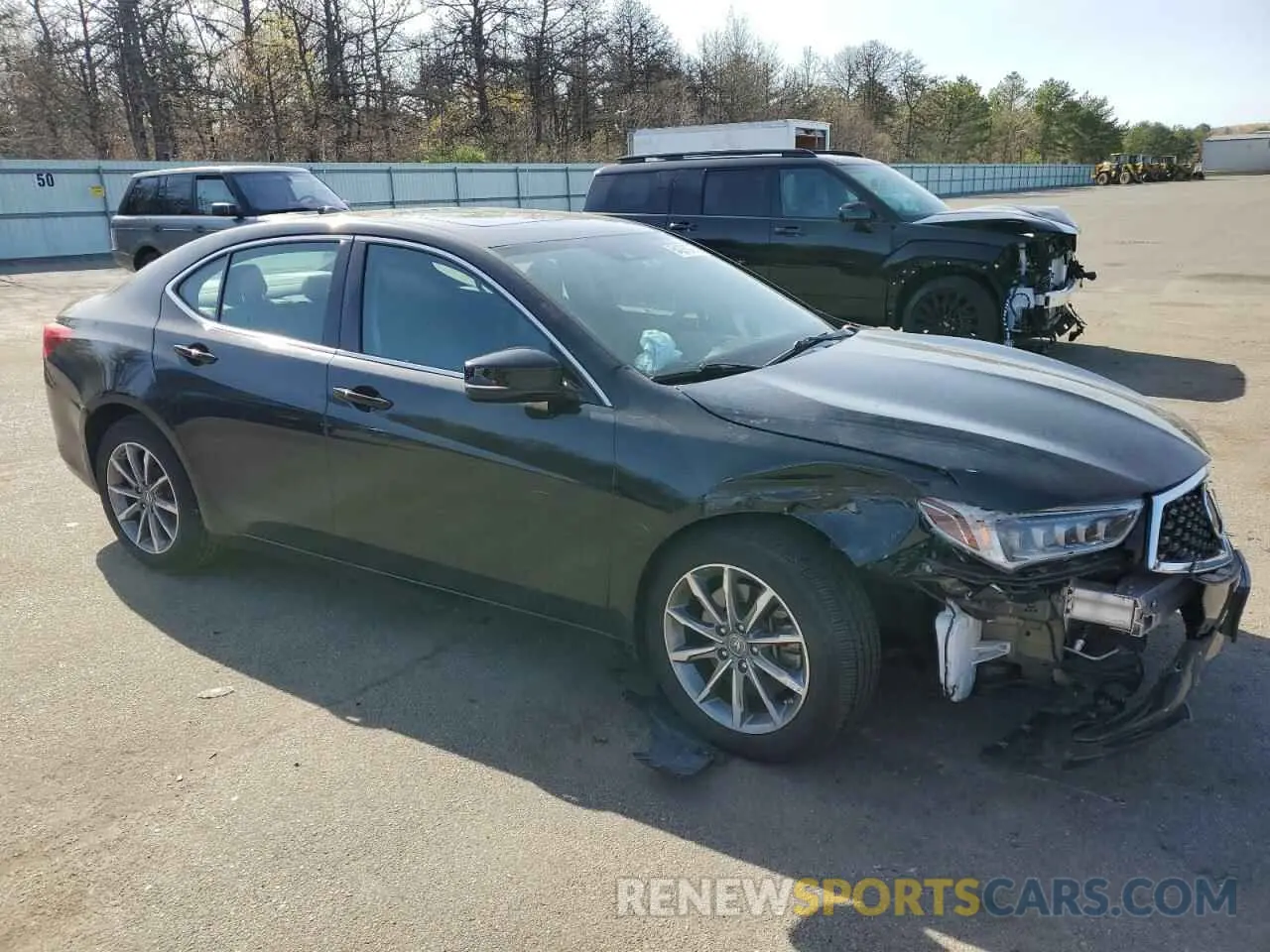 4 Фотография поврежденного автомобиля 19UUB1F39LA004468 ACURA TLX 2020