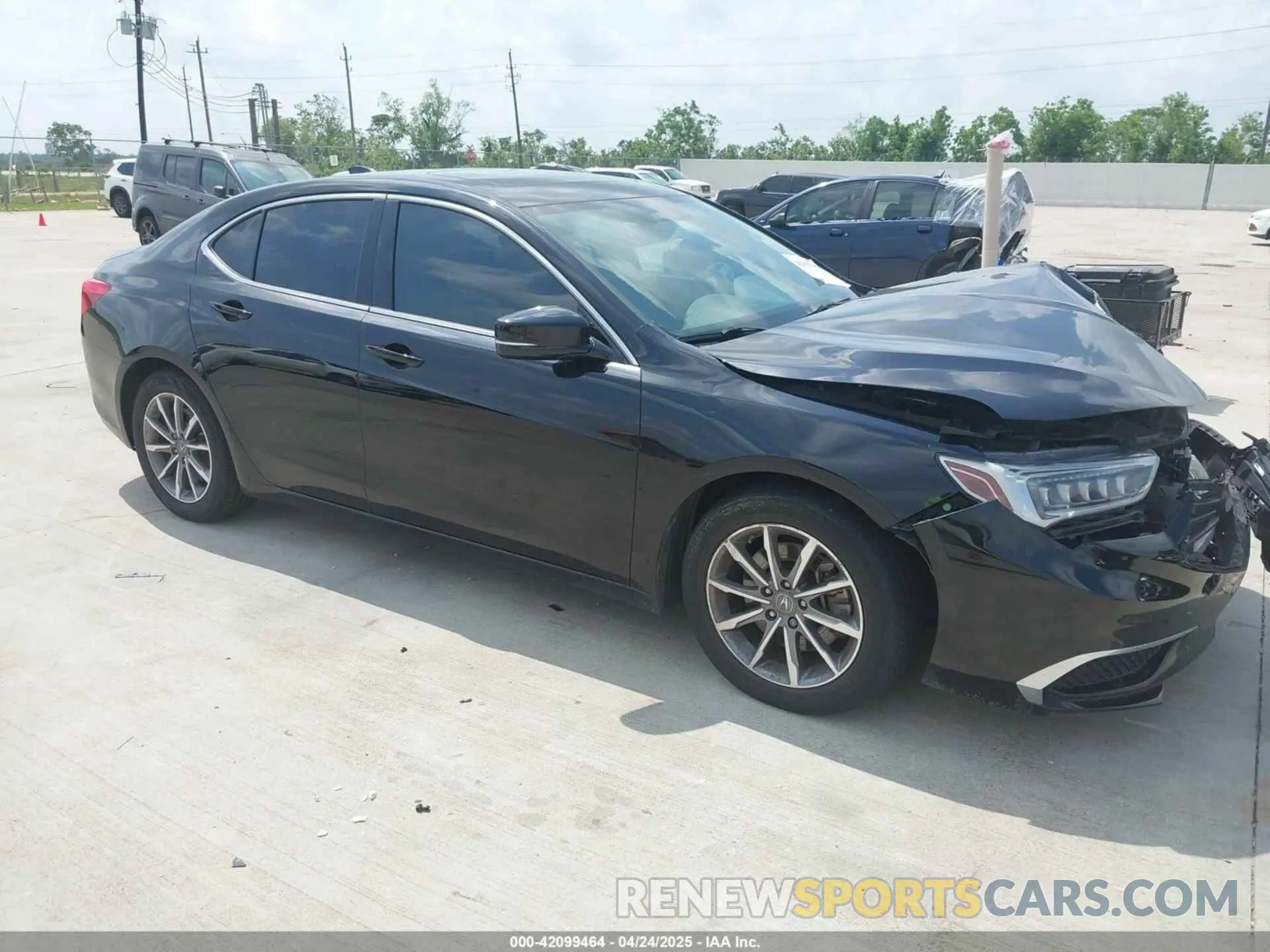 1 Фотография поврежденного автомобиля 19UUB1F39LA004521 ACURA TLX 2020