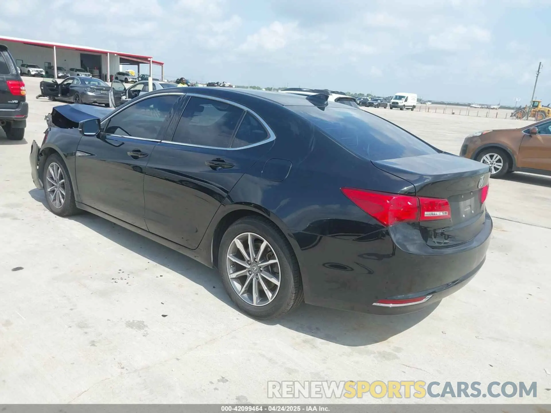 3 Фотография поврежденного автомобиля 19UUB1F39LA004521 ACURA TLX 2020