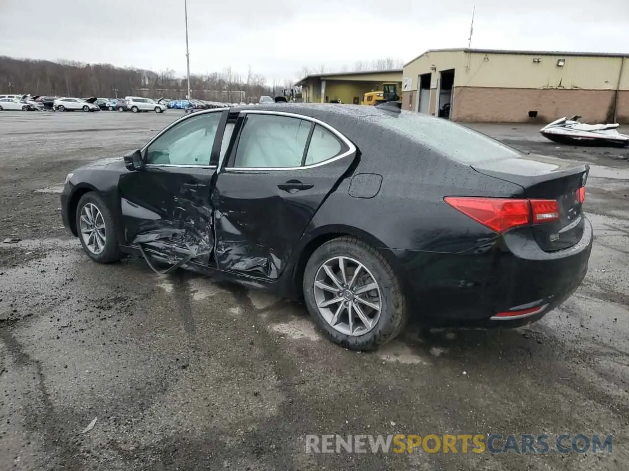 2 Photograph of a damaged car 19UUB1F39LA012411 ACURA TLX 2020