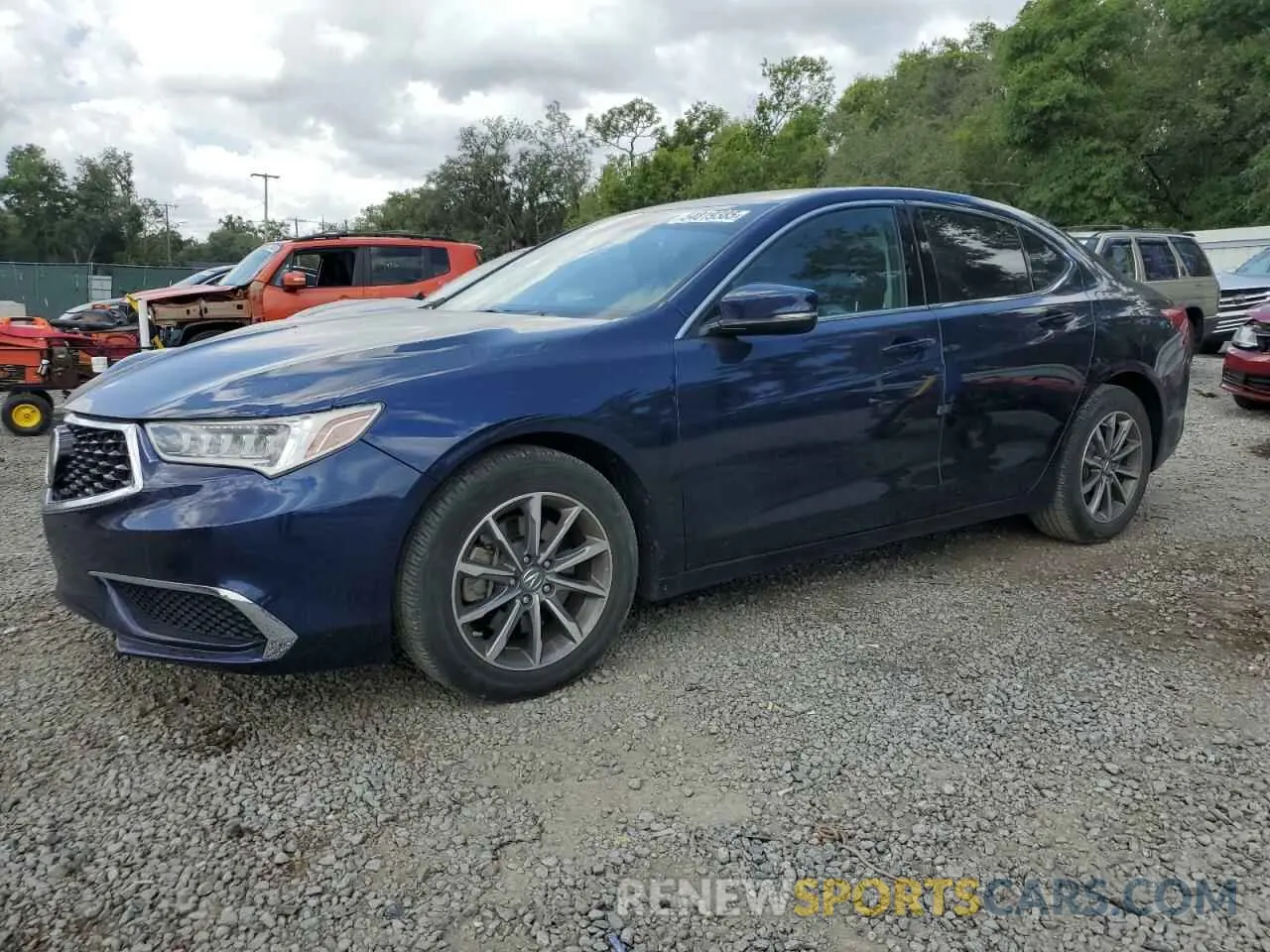 1 Photograph of a damaged car 19UUB1F3XLA003085 ACURA TLX 2020