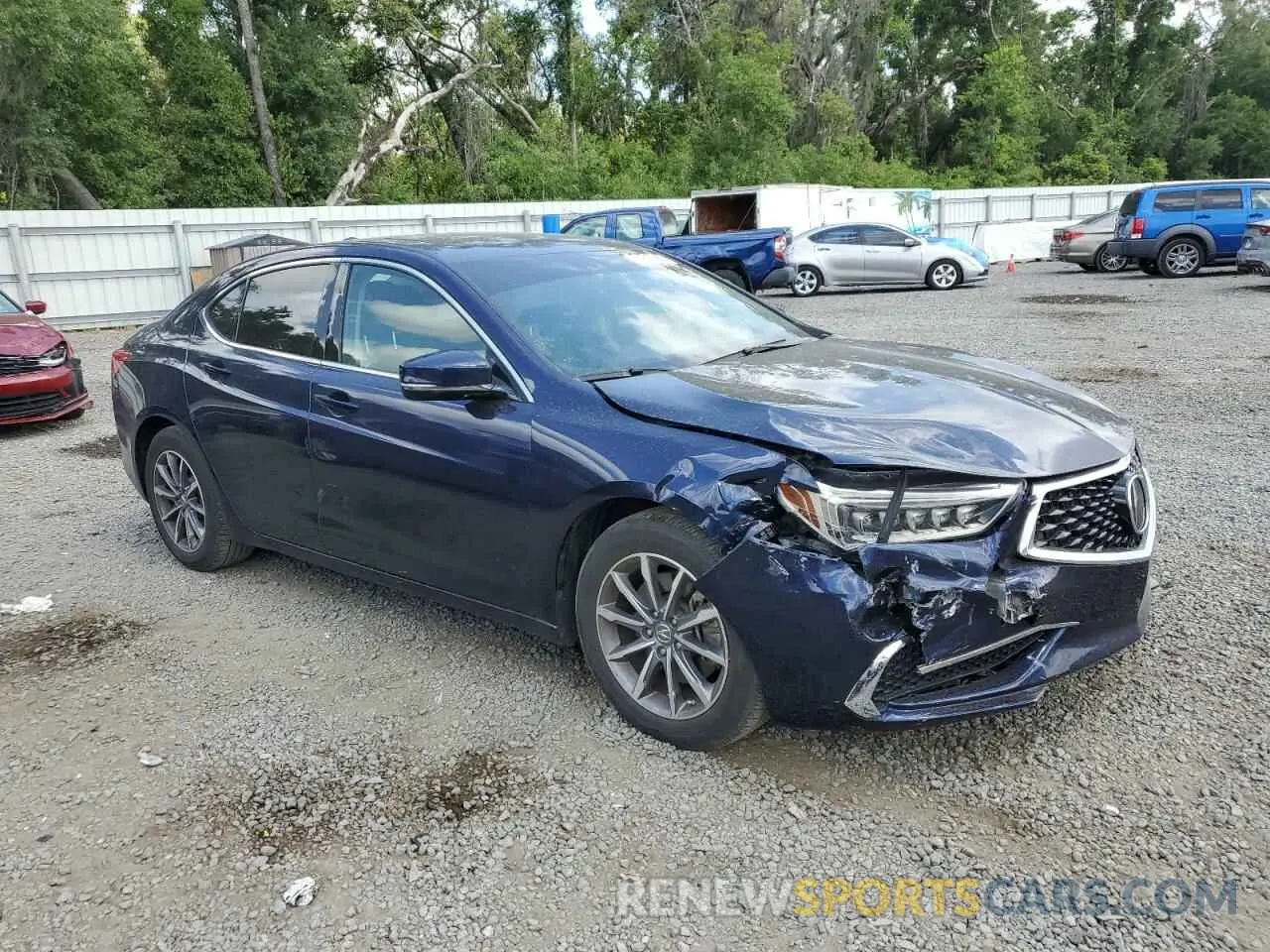 4 Photograph of a damaged car 19UUB1F3XLA003085 ACURA TLX 2020