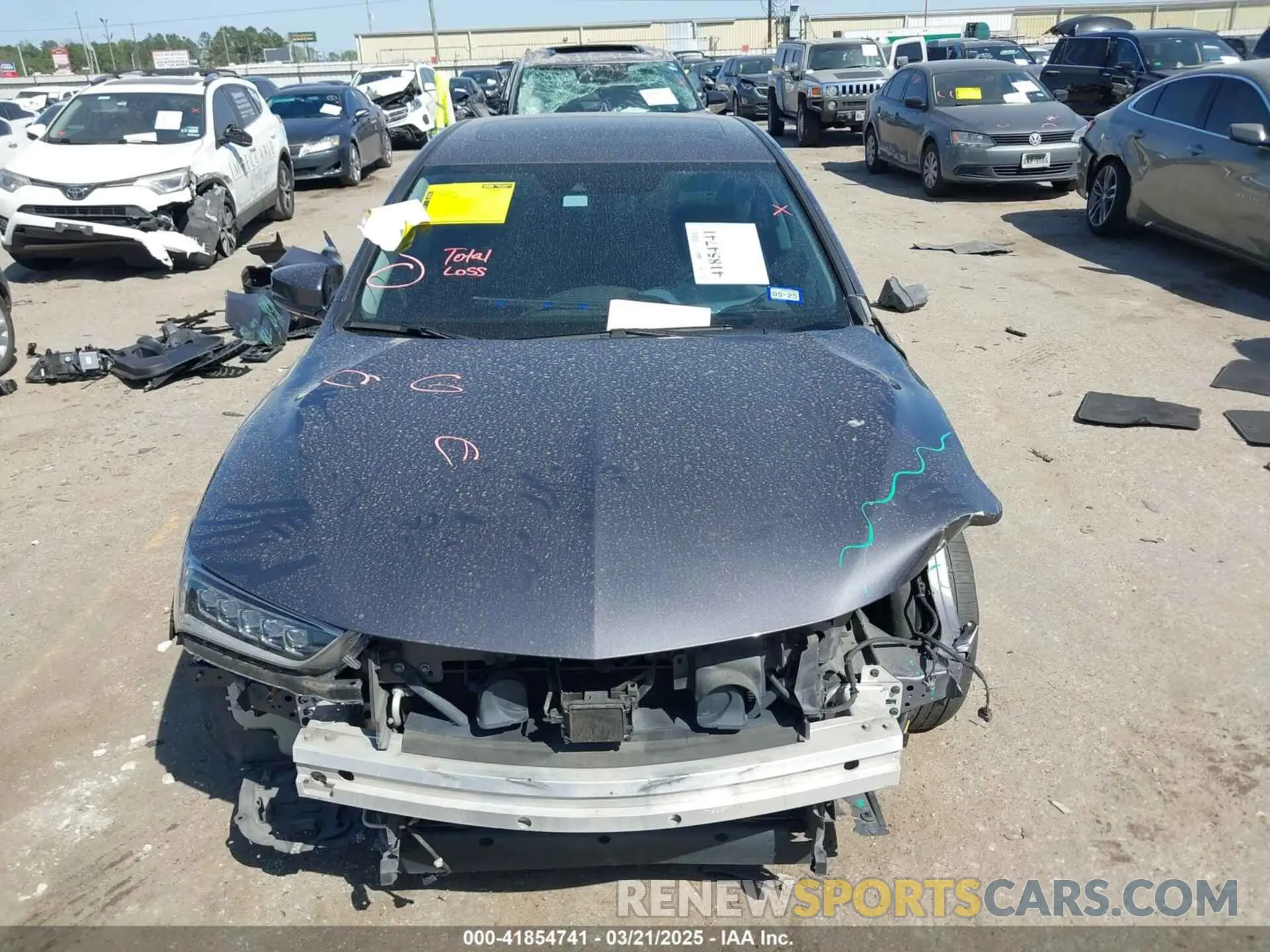 13 Photograph of a damaged car 19UUB1F3XLA011087 ACURA TLX 2020