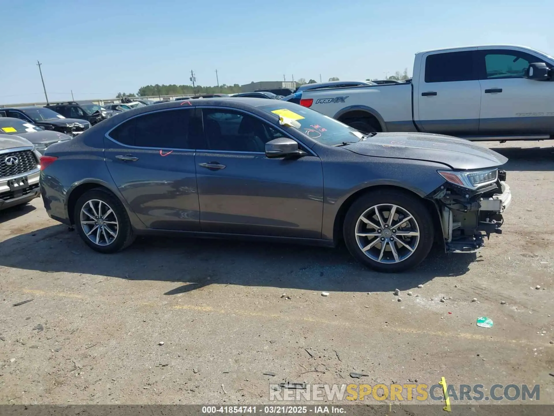 14 Photograph of a damaged car 19UUB1F3XLA011087 ACURA TLX 2020