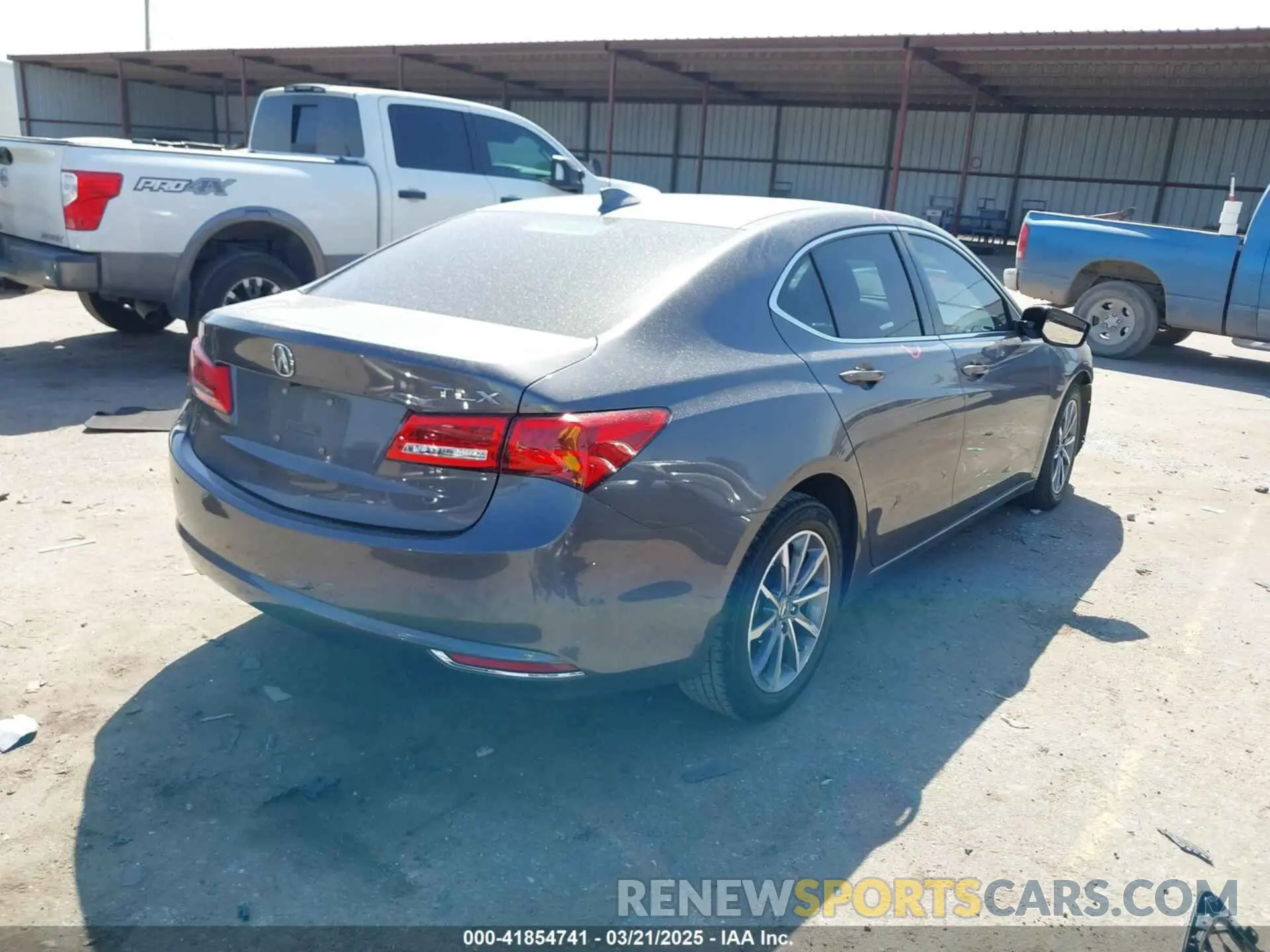 4 Photograph of a damaged car 19UUB1F3XLA011087 ACURA TLX 2020